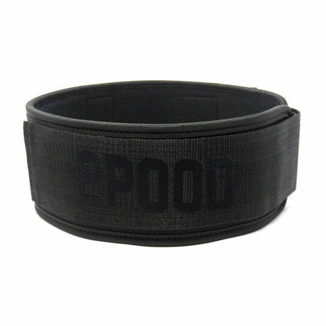 Achetez la ceinture d'haltérophilie 2POOD « All Black » taille XL sur HighPowered.ch
