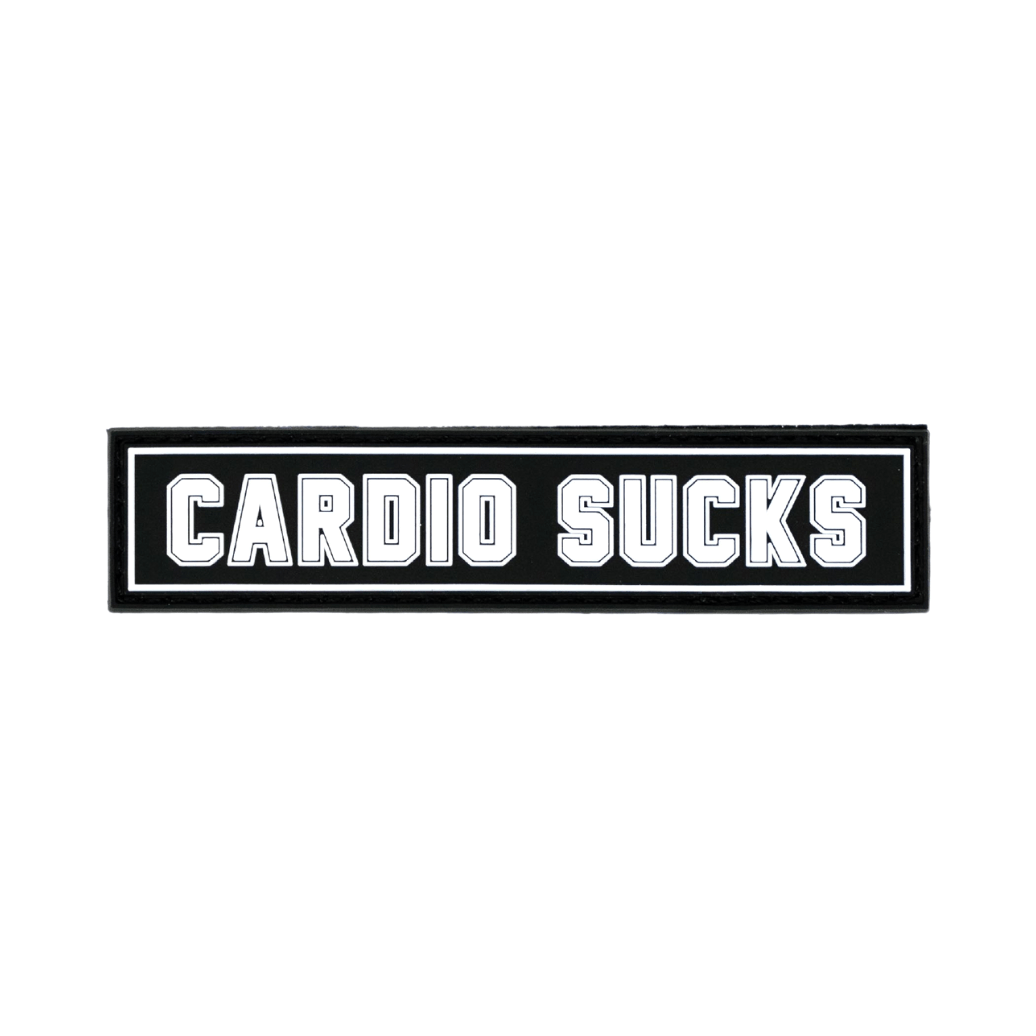 2POOD Cardio Sucks Klett-Patch kaufen -  2POOD Patches  - Fitness Onlineshop