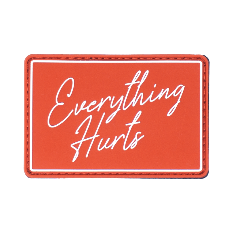 2POOD Everything Hurts Klett-Patch kaufen -  2POOD Patches  - Fitness Onlineshop