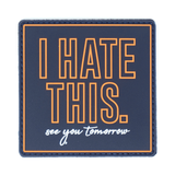 2POOD I Hate This Klett-Patch kaufen -  2POOD Patches  - Fitness Onlineshop