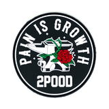 2POOD Pain is Growth Klett-Patch kaufen -  2POOD Patches  - Fitness Onlineshop