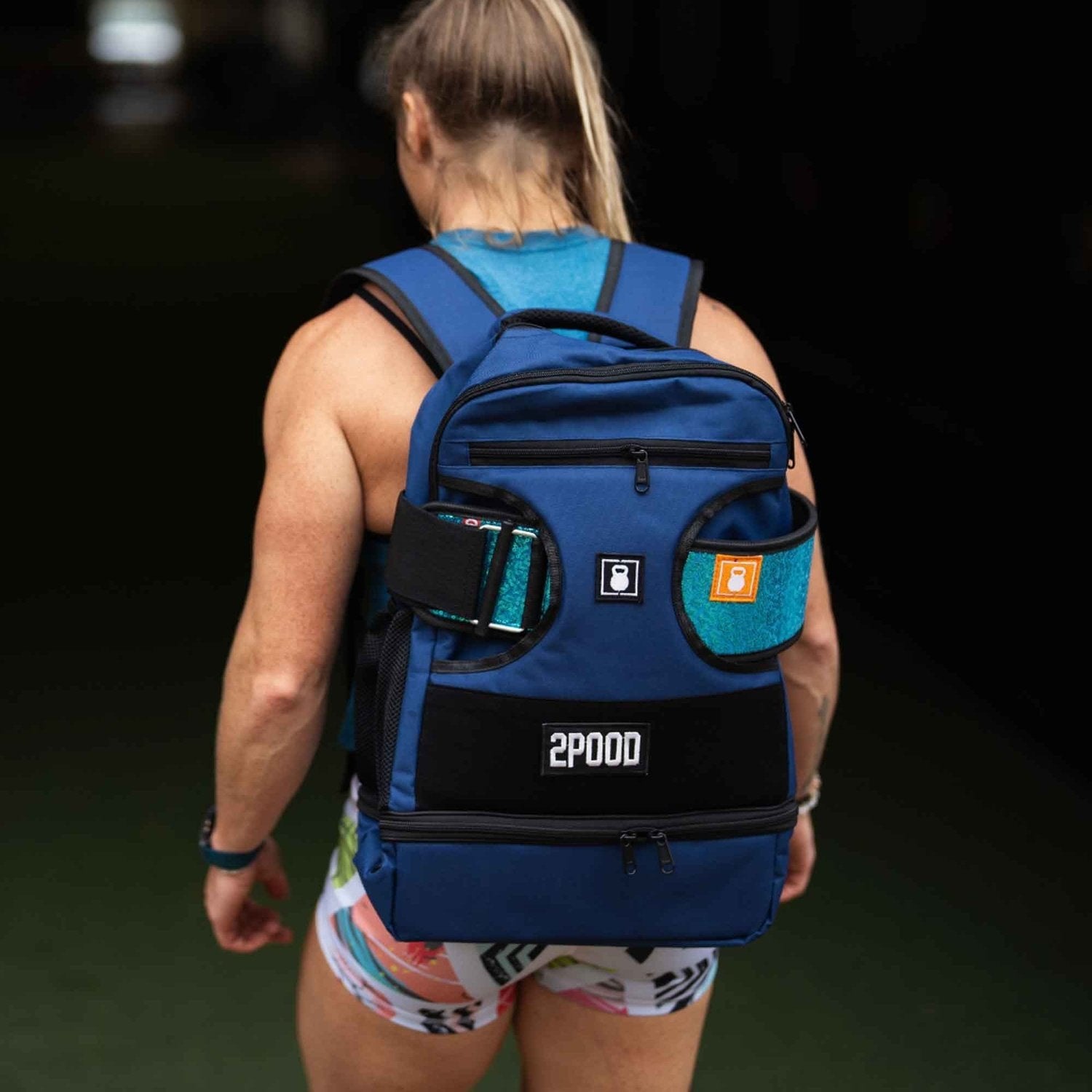 2POOD 2POOD Performance Backpack (Regular) mit Gürtelfach (Auslaufmodell) Blau kaufen bei HighPowered.ch