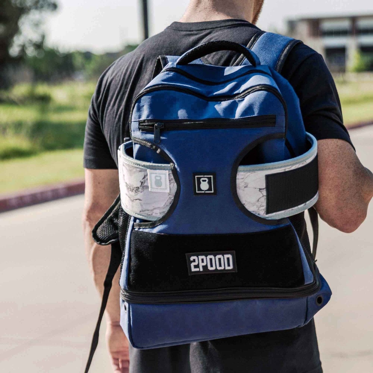 2POOD 2POOD Performance Backpack (Regular) mit Gürtelfach (Auslaufmodell) Blau kaufen bei HighPowered.ch