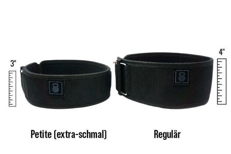 Achetez la ceinture d'haltérophilie 2POOD « Petite » (extra-fine) sur HighPowered.ch