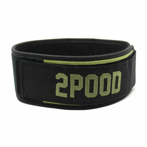 2POOD 2POOD Velcro Green Gewichthebergürtel XL kaufen bei HighPowered.ch