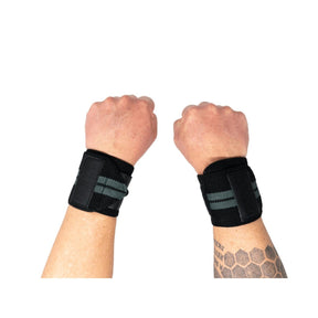 2POOD Wrist Wraps (Handgelenkbandagen) Schwarz-Grau kaufen -  2POOD Handgelenkbandagen  - Fitness Onlineshop