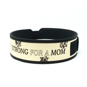 3" Petite Pretty Strong for a Mom by Arielle Loewen Weightlifting Belt kaufen -  2POOD 3 Inch Belt  - Fitness Onlineshop