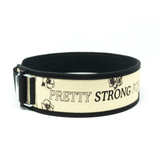 3" Petite Pretty Strong for a Mom by Arielle Loewen Weightlifting Belt kaufen -  2POOD 3 Inch Belt  - Fitness Onlineshop