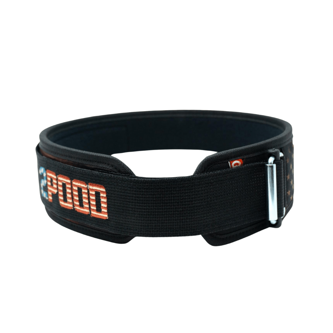3" Petite Unapologetically American Weightlifting Belt kaufen -  2POOD 3 Inch Belt  - Fitness Onlineshop