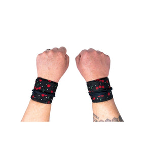 Cloth Wrist Wraps Cherry on Top kaufen -  2POOD Wrist Straps  - Fitness Onlineshop
