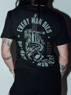 Every Man Dies T-shirt kaufen -  2POOD T-Shirts  - Fitness Onlineshop