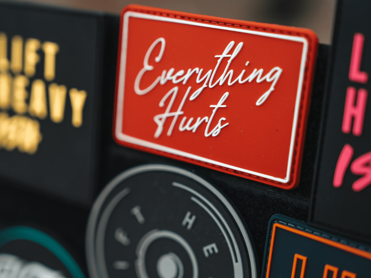 Everything Hurts Patch kaufen -  2POOD Patches  - Fitness Onlineshop