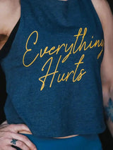 Acheter le débardeur 2POOD Everything Hurts bleu foncé sur HighPowered.ch