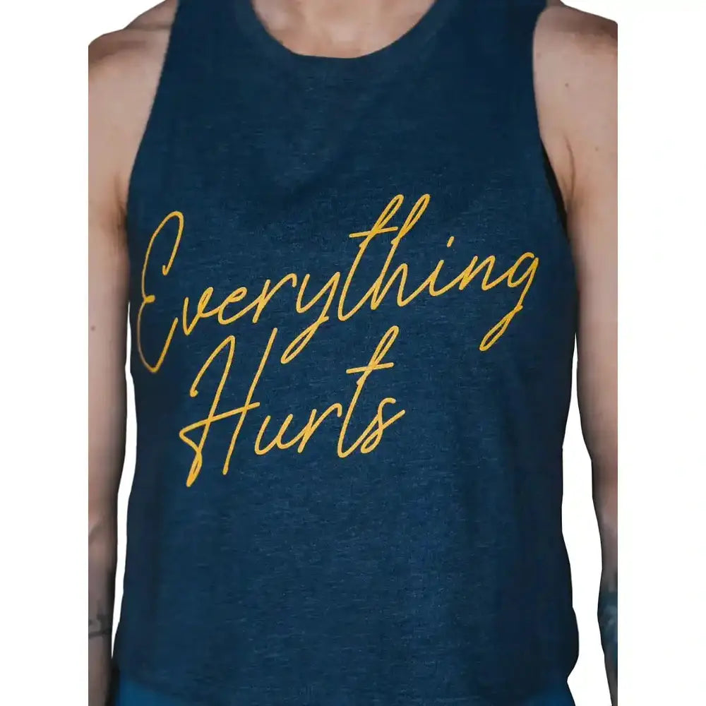 Acheter le débardeur 2POOD Everything Hurts bleu foncé sur HighPowered.ch