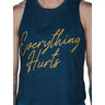 Acheter le débardeur 2POOD Everything Hurts bleu foncé sur HighPowered.ch