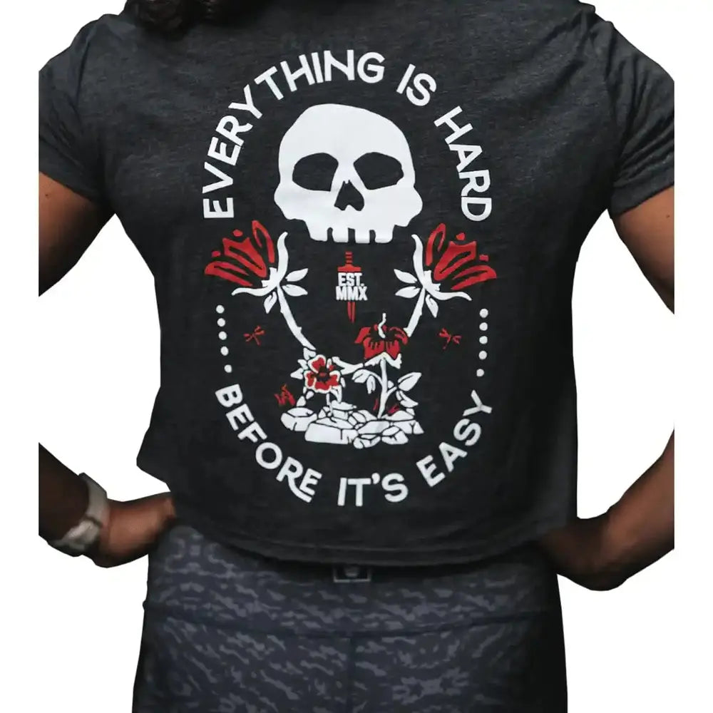 2POOD Everything Is Hard Before - Crop Top kaufen bei HighPowered.ch