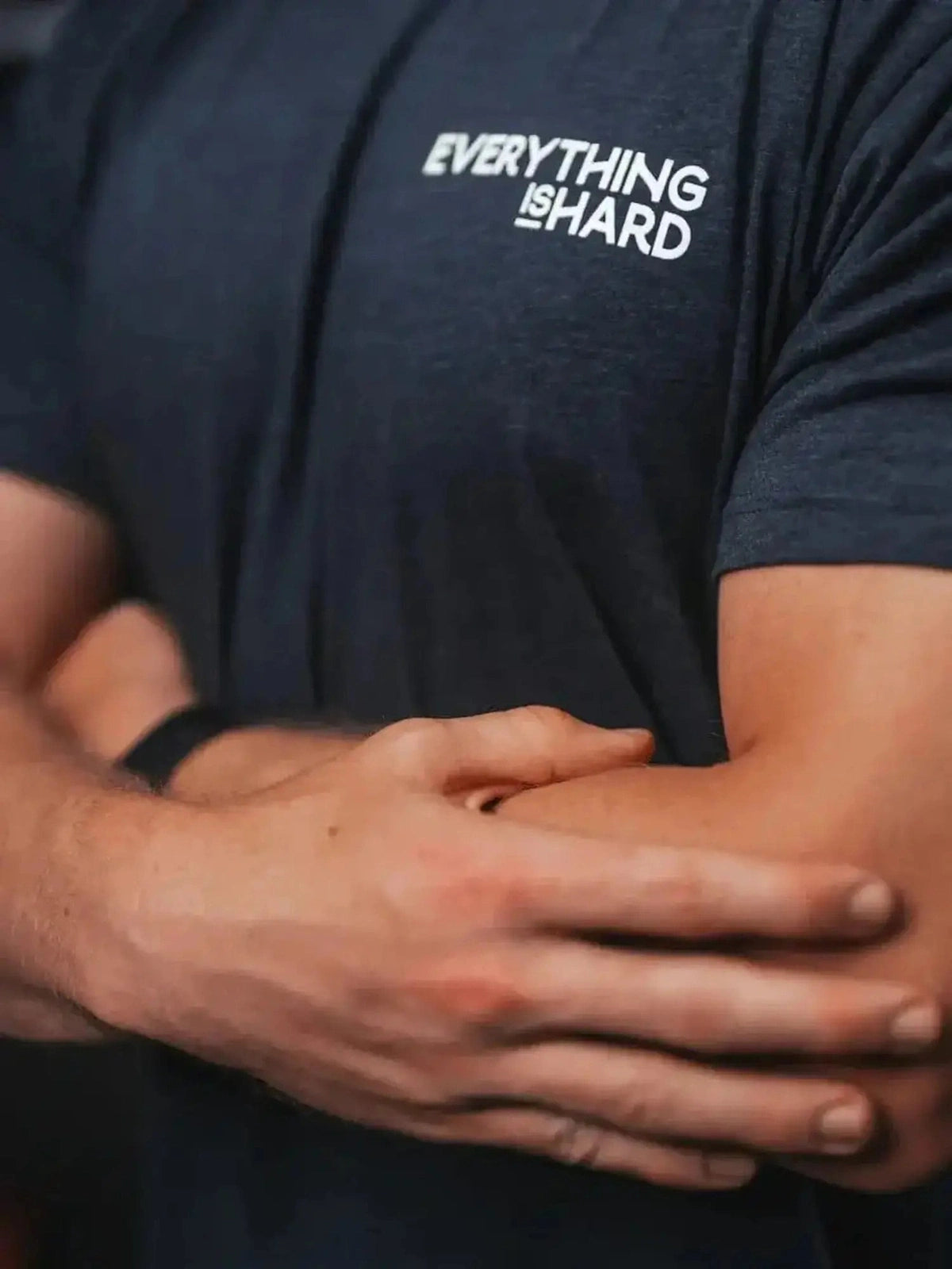2POOD Everything Is Hard T-Shirt Schwarz kaufen bei HighPowered.ch