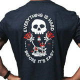 2POOD Everything Is Hard T-Shirt Schwarz kaufen bei HighPowered.ch