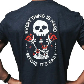 2POOD Everything Is Hard T-Shirt Schwarz kaufen bei HighPowered.ch
