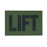 2POOD Green Lift Velcro Patch kaufen bei HighPowered.ch