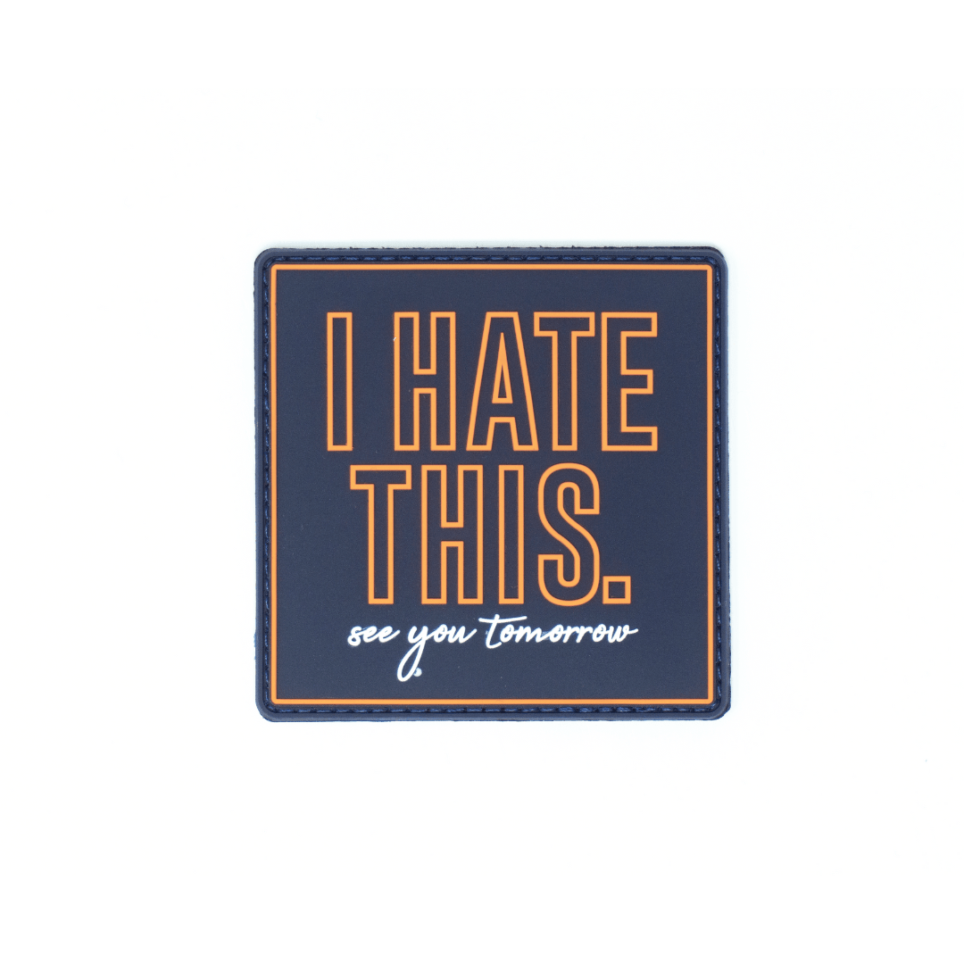 I Hate This Patch kaufen -  2POOD Patches  - Fitness Onlineshop