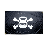 Jolly Roger Gym Flag kaufen -  2POOD Flags  - Fitness Onlineshop