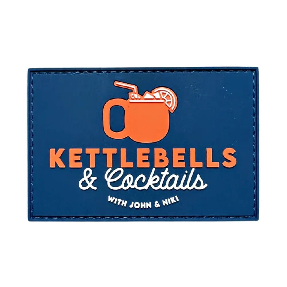 2POOD "Kettlebells and Cocktails" Velcro Patch kaufen bei HighPowered.ch