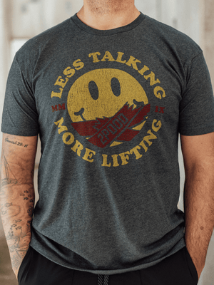 Less Talking T-Shirt kaufen -  2POOD T-Shirts  - Fitness Onlineshop