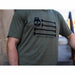 2POOD Lift Heavy Flag T-Shirt Olivegrün kaufen bei HighPowered.ch