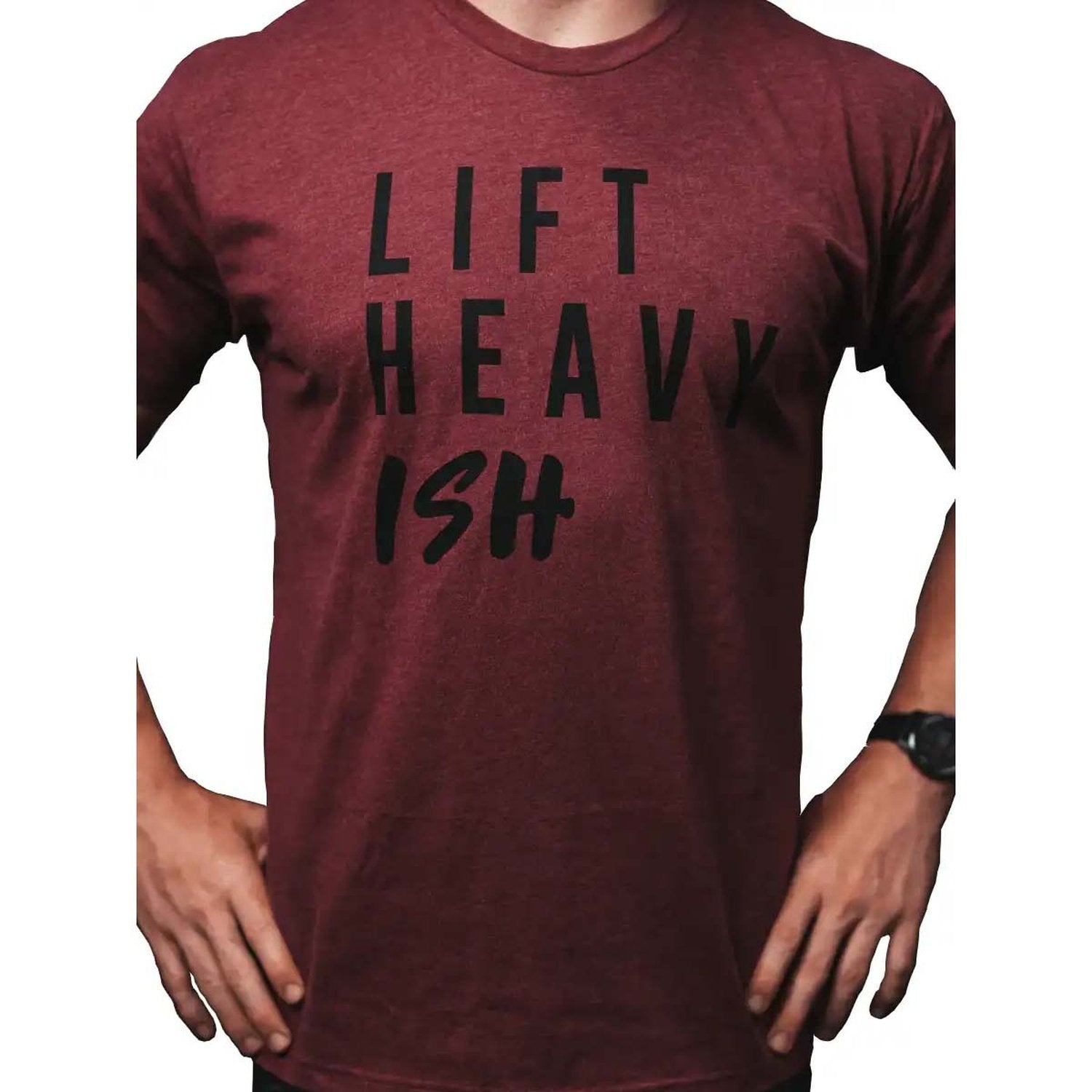 2POOD Lift Heavy Ish T-Shirt Maroon kaufen bei HighPowered.ch