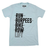 2POOD Lift List T-Shirt Hellblau kaufen bei HighPowered.ch