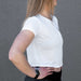 2POOD Lift More Talk Less Crop Top - Weiss kaufen bei HighPowered.ch