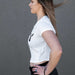 2POOD Lift More Talk Less Crop Top - Weiss kaufen bei HighPowered.ch