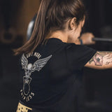 Acheter le crop top 2POOD Lift More Talk Less - Noir Noir sur HighPowered.ch