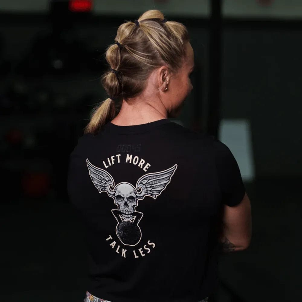 Acheter le crop top 2POOD Lift More Talk Less - Noir Noir sur HighPowered.ch