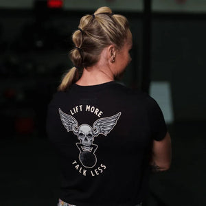 2POOD Lift More Talk Less Crop Top - Schwarz Schwarz kaufen bei HighPowered.ch