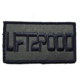 LIFT2POOD velcro patch kaufen -  2POOD Patches  - Fitness Onlineshop
