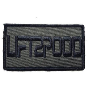 LIFT2POOD velcro patch kaufen -  2POOD Patches  - Fitness Onlineshop