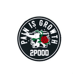 Pain is Growth Patch kaufen -  2POOD Patches  - Fitness Onlineshop