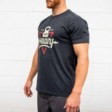 2POOD Retro Lift Heavy T-Shirt Grau kaufen bei HighPowered.ch