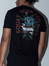 Squat Your Feelings T-Shirt kaufen -  2POOD T-Shirts  - Fitness Onlineshop