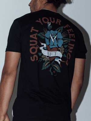 Squat Your Feelings T-Shirt kaufen -  2POOD T-Shirts  - Fitness Onlineshop