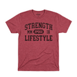 Varsity Strength Lifestyle T-Shirt kaufen -  2POOD T-Shirts  - Fitness Onlineshop