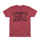 Varsity Strength Lifestyle T-Shirt kaufen -  2POOD T-Shirts  - Fitness Onlineshop