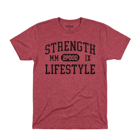 Varsity Strength Lifestyle T-Shirt kaufen -  2POOD T-Shirts  - Fitness Onlineshop