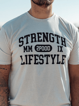 Varsity Strength Lifestyle T-shirt kaufen -  2POOD T-Shirts  - Fitness Onlineshop