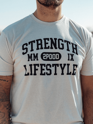 Varsity Strength Lifestyle T-shirt kaufen -  2POOD T-Shirts  - Fitness Onlineshop