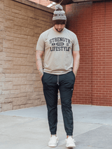 Varsity Strength Lifestyle T-Shirt kaufen -  2POOD T-Shirts  - Fitness Onlineshop