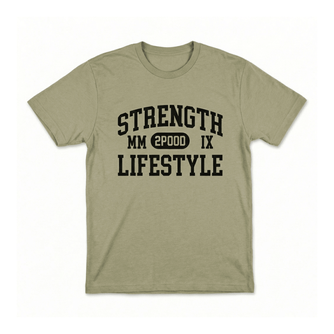 Varsity Strength Lifestyle T-Shirt kaufen -  2POOD T-Shirts  - Fitness Onlineshop