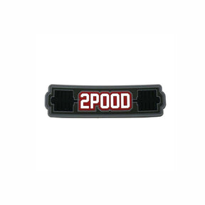 2POOD Velcro Patch "Barbell" kaufen bei HighPowered.ch